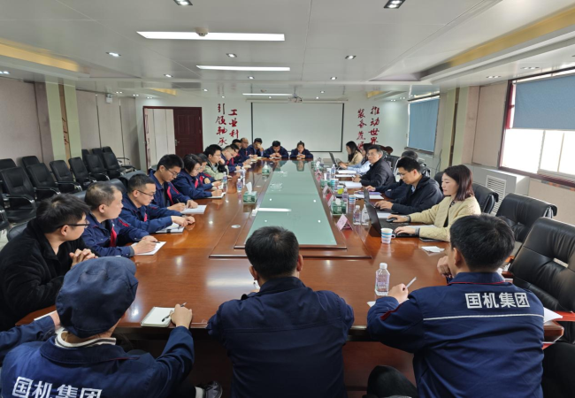 國機精工黨委書記、董事長、總經(jīng)理蔣蔚一行到軸研所調(diào)研